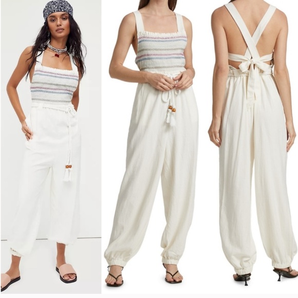 Free People Pants - *HP* 🎉🥳NEW Free People Sienna Jumpsuit❤️❤️